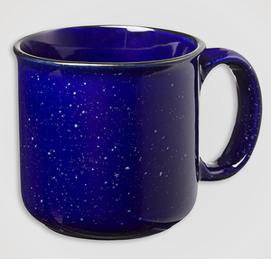 15 oz. Campfire Ceramic Mug (Case of 24) - Blue Cobalt