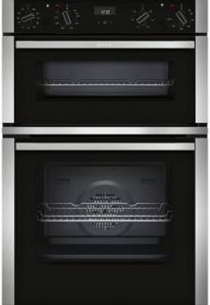 Neff U1ACE5HN0B, Six Function, Built-In Double Oven, Stainless Steel