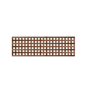 1.83M x 0.45M Privacy Square Trellis - Pressure Treated Brown