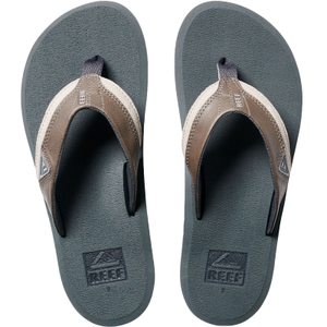 Reef Mens Cushion Dawn Flip Flops - 11 UK / Grey