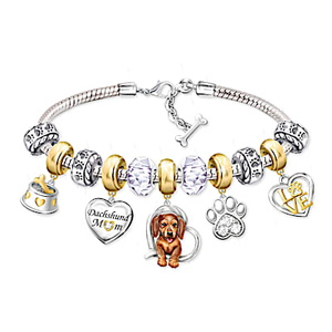Dachshund Mom Bracelet