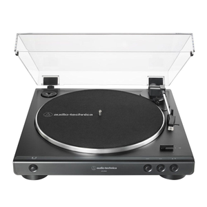 Audio Technica LP60X Standard Belt Drive Turntable w/ Built In Preamp (Black)