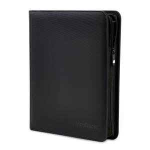 MintKeeper - Premium 12-Pocket Zip Card Binder