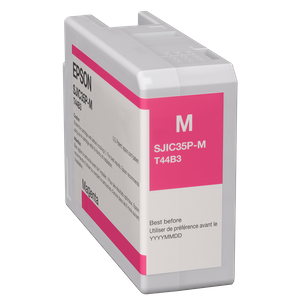 Epson ColorWorks C6000 / Epson C6500 Magenta Ink Cartridge SJIC35P(M) Magenta Ink for All CW-6000 / 6500 SKU: C13T44B320