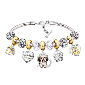 Shih Tzu Mom Bracelet