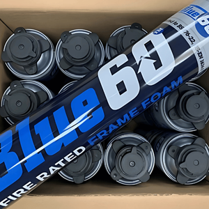 Blue 60 Fire Rated Frame Foam 750ml (Pack of 12)