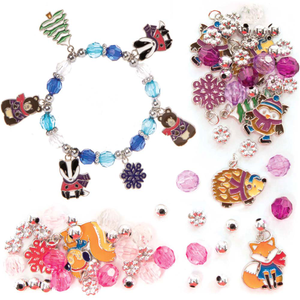 Kits de bracelets à breloques des bois d’hiver