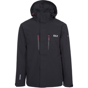 DLX Mens Oswalt Waterproof Jacket - Black - L / Black