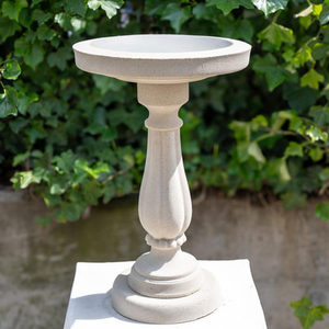 Royal design Elegant Sandstone Bird Bath
