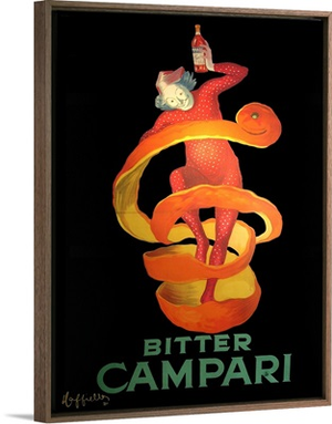 Bitter Campari - Vintage Liquor Advertisement