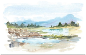Mountain Watercolor IV