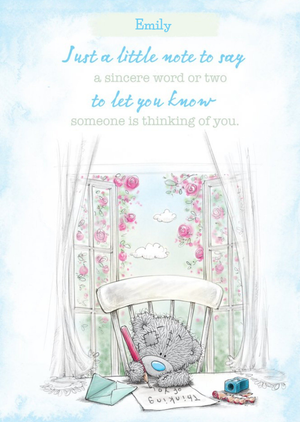 Tatty Teddy Card -Thinking Of You