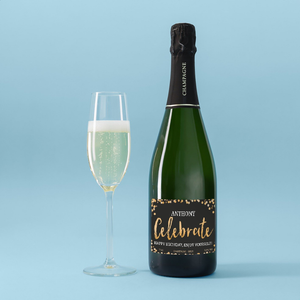 Personalised Celebrate Birthday Champagne 75cl