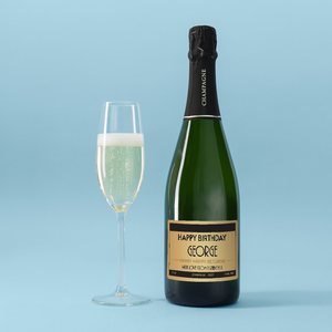 Virgin Wines Personalised Happy Birthday Champagne 75Cl