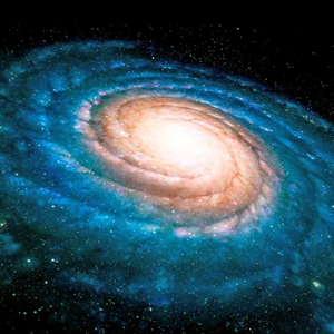 Moonpig Designers Photographic Spiral Galaxy Card