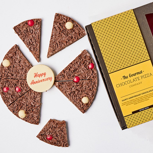 Happy Anniversary Chocolate Pizza (260g)