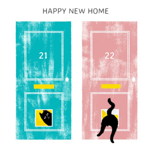 Moonpig Happy New Home - Cat Card