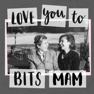 Moonpig Love You To Bits Mam Photo Mother's Day Card