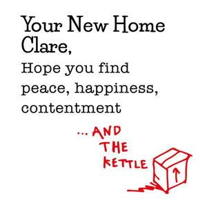 Moonpig A New Home And Kettle Personalised Card