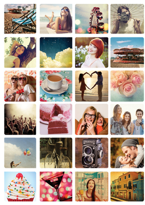 24 Photo Birthday Upload Card