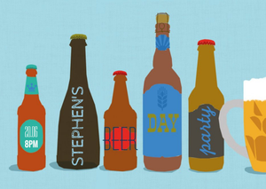 All The Beers Party Invitation