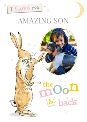 Danilo Ghmily Amazing Son Photo Upload Birthday Card