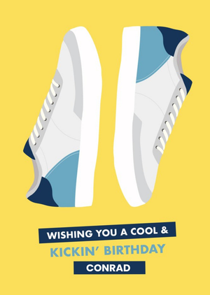 Wishing You A Cool  And Kicking Birthday Card