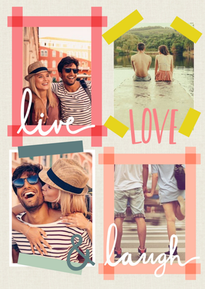 Personalised Engagement Card