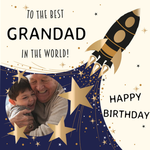 Ling Design Birthday Card For Grandad - To The Best Grandad In The World