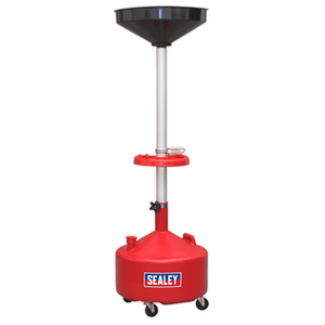 Sealey AK36D Mobile Oil Drainer 36L Manual Discharge