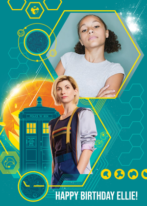Happy Birthday "Editable name" - Doctor Who