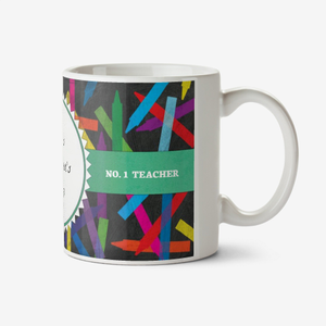 No.1 Teacher Personalised Mug
