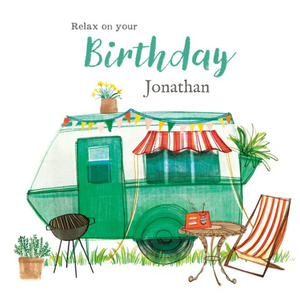 Moonpig Birthday Card - Happy Birthday - Relax