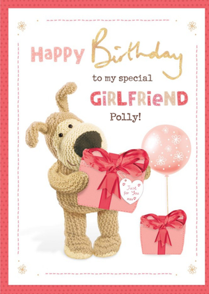 Boofle To my Special Girlfriend Birthday Card