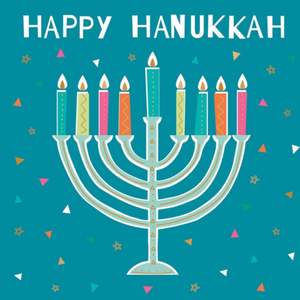 Moonpig Happy Hanukkah Candle Card