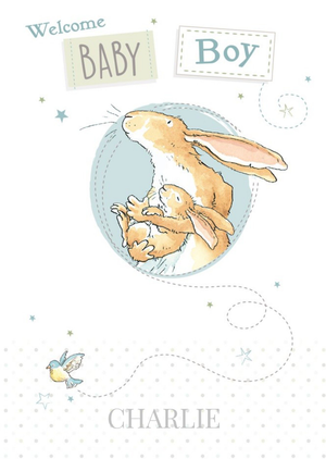 Danilo Ghmily Welcome New Baby Boy Card