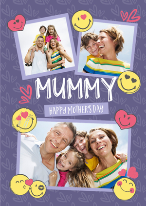 Mummy Happy Mothers Day Photo Upload Card