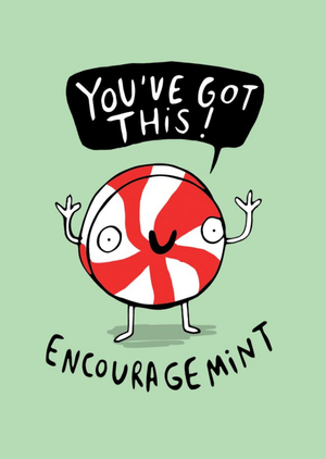 Illustrated Youve Got This Encouragment Card