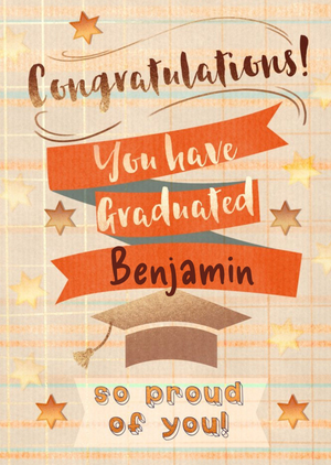 Congratulations You Have Graduated So Proud Of You Card