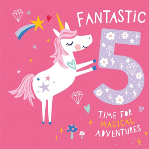 Moonpig Fantastic Five Time For Magical Adventures Card