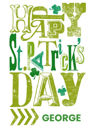 Saint Patrick's Day Card