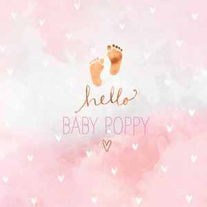 Ling Design New Baby - Mordern - Hello - Baby Footprints