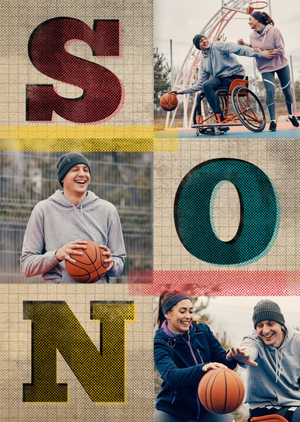 Son Block Letters Multi-Photo Card