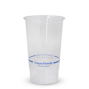 Future Friendly RPET Clear Cups 24oz - 600 / CARTON