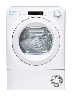Candy Smart Pro CSOEC10DE80, 10kg, Wifi Connected, Condenser Dryer, White