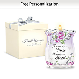 Niece Personalized Candleholder