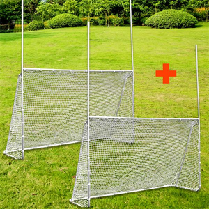 Precision Multi Sport Goalpost Pack of 2 - Silver