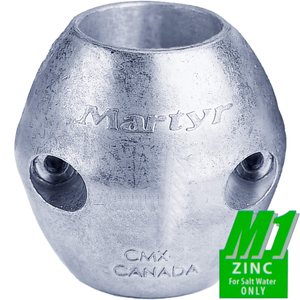 Zinc Streamlined Shaft Anodes Imperial