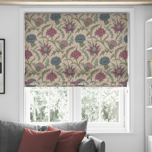 Acanthium, Foxglove - Roman Blind