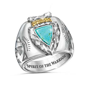 Strength Of The Warrior Ring Size 9